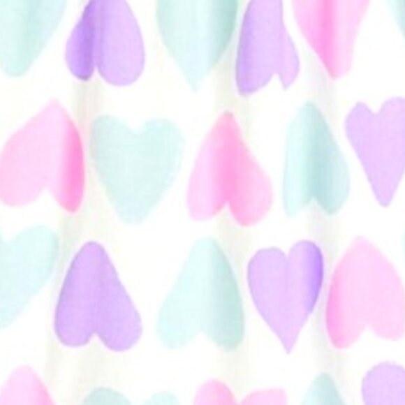 H&M Soft Pastel Hearts Sleeveless dress 100% Cotton Airy & sting free summer - Picture 4 of 5